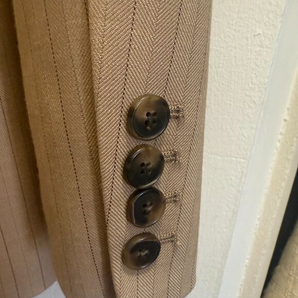 Maje Striped Suit Jacket and Pants - Picture 9 of 16